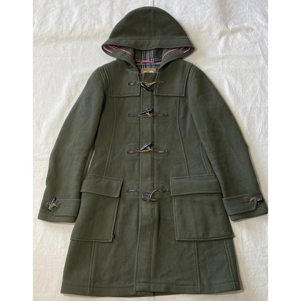 ARITZIA Tna The Super Long Premium Wool Military Parka With Hood Sz Small